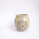 Azzone Alessandra Handmade, ceramics, colorful, stoneware, vase